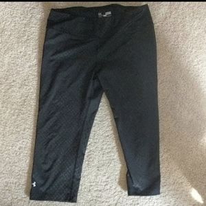 Under Armour Black Printed Leggings